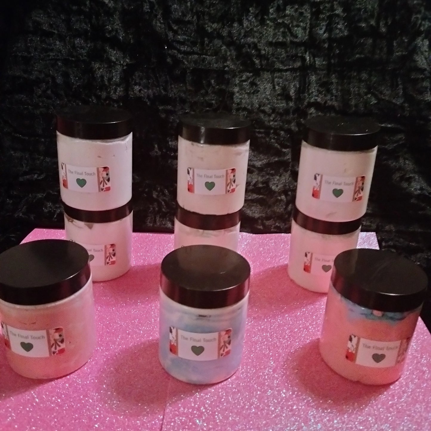 my homemade whipped body butter.